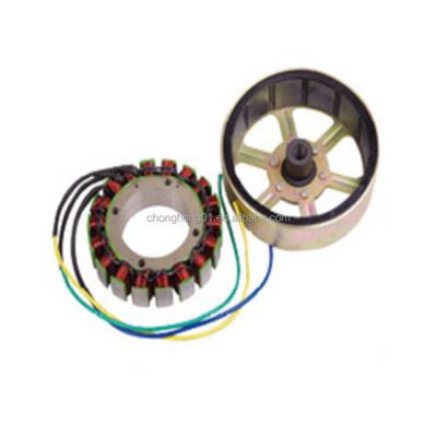 China Magneto Motor Stator Rotor Coil Motorcycle Generator Magneto Stator Coil (18 Pole 1000w Hybrid Magnetic Motor Assembly) CHC10215 for sale