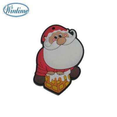 China Shape Soft 3d PVC Christmas Fridge Magnet for sale