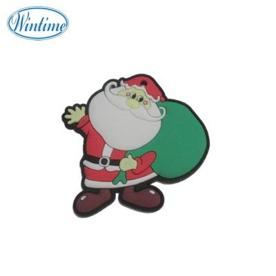 China People Santa Claus Christmas Fridge Magnets for sale