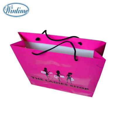 China Recyclable New Design Luxury Paper Bag For Gift for sale