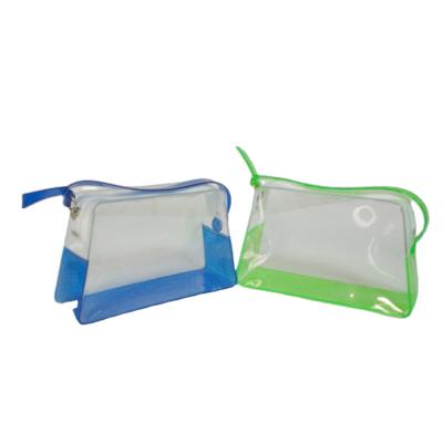 China Fashion Factory Made PVC Travel Cosmetic Bag Zipper PVC Bag for sale