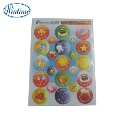 China Sticker Factory Price Art Decorative Adhesive Paper Stickers for sale