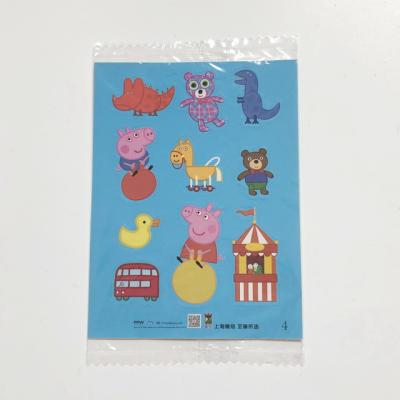 China Decorative Sticker Custom Die Cut Removable Adhesive Paper Sticker for sale