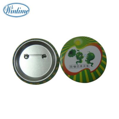 China China factory metal tin button nickel free badge for sale