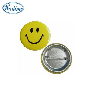 China Glossy Nickel Free Lamination Paper Tin Badge for sale