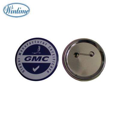 China Nickel Free Custom Tin Badge With Safe Pin for sale