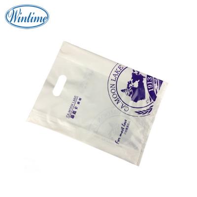 China Eco-friendly 0.1mm Recyclable LDPE Plastic Shopping Bag for sale