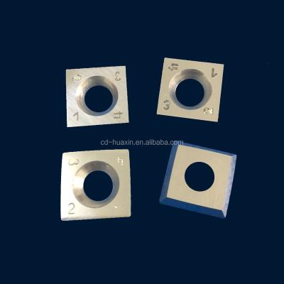 China Woodworking Industry Complete Replacement Off-white Carbide Inserts Knives for sale