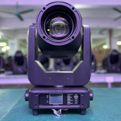 China Professional dmx512 stage control 4 pane club DJ stage lighting rotating gobo spot head beam framing moving light with zoom for sale