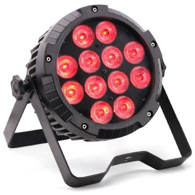 China DMX Stage Par Lighting 12*18W RGB WAUV 6In1 IP65 Outdoor Waterproof Stage App Remote Control Wash Strobe Par Light for sale