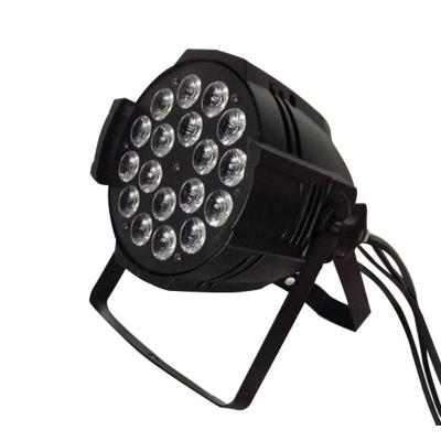 China Outdoor Stage Par Light 18*15W RGBW 4In1 IP65 Event Stage Strobe Wash Par Light for sale