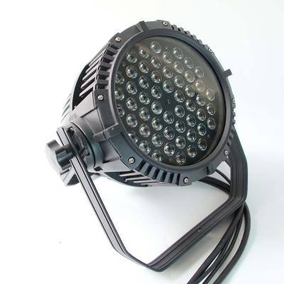 China Stage hot sale 54 x 3w rgbw waterproof led par light for stage for sale