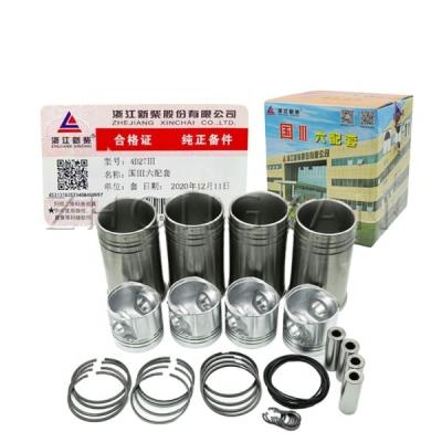 China Forklift Forklift Parts Cylinder Liner Set Kits For Xinchai 4D27 for sale