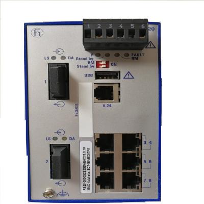 China Hirschmann RS20-0800S2S2SDAEHH/HC Controlled 16 Port OpenRail Fast Ethernet Industrial Switch RS20-0800S2S2SDAEHH/HC for sale