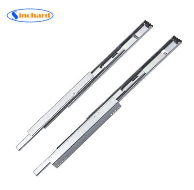 China Easy Installation Stainless Steel Drawer Slide Rail Ball Bearing Telescopic Channel Slide for sale