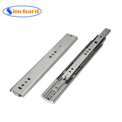 China Easy Installation Heavy Duty Kitchen Drawer Slides Heavy Duty Telescopic Drawer Channel Stainless Steel Slide for sale