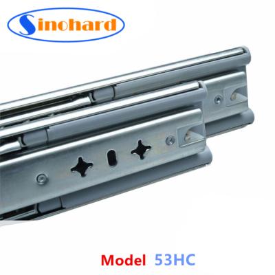 China Easy Installation Heavy Duty Soft Closing Drawer Slide China Factory 53mm Soft Closing Drawer Slide for sale