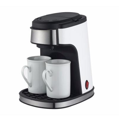 China Hotel Porcelain Two Cups Drip Cheap Coffee Maker Coffee Machine for sale