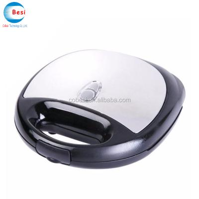 China Stainless Steel Surface Decoration Nonstick Cool Touch Housing Grill Sandwich Maker for sale