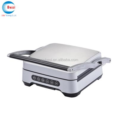 China BBQ Grill Kitchen Cooking Appliances Outdoor Electric Grill 6/8 Slice Sandwich Maker Touch Panini Press Grill for sale