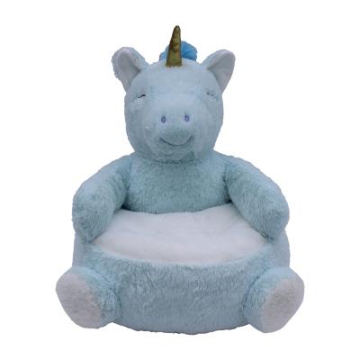 China Factory Hot Sale Cute Plush Unicorn With Wings Stuffed Toy Plush Toy Kids Sofa Chair Pillow Soft Plush Pegasus Seat Animal Gift for sale