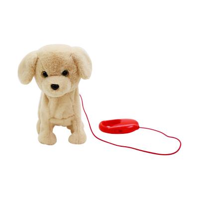 China Custom Manufacturer Cute Barking Plush Toy Dog Walking Electric Toy for sale