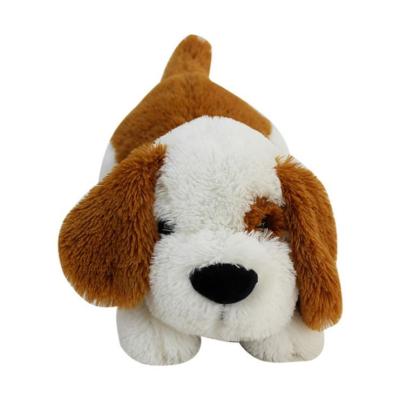 China Plush Stuffed Dog Toy Attractive Plush Stuffed Dog Laying Dog for sale