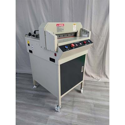 China Promotional Med A4 Electric Paper Cutter 70x82x110cm for sale