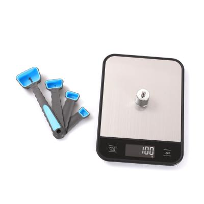 China Filling Type Digital Kitchen Scale Stainless Steel Kitchen Modren USB Multifunctional Electronic Scale for sale