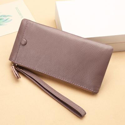 China Convenient Coin Holder Magic Wallet With Zipper Coin Pocket Wallet Men Women Men Carteras Billeteras Leather Wallets for sale