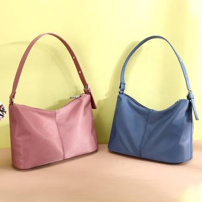 China Water Proof Female Bags High Quality Nylon Shoulder Bag Large Capacity Customize Women Handbags Ladies Handbags for sale