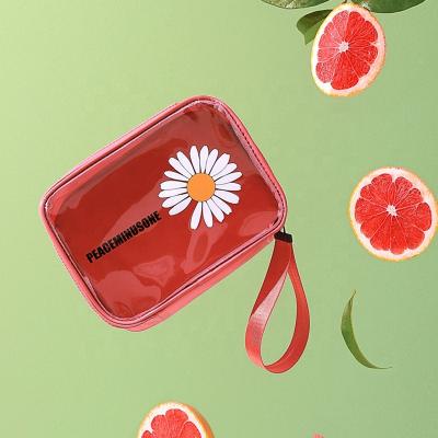 China Lady Custom Logo Bag Natural Waterproof Cosmetic Travel Cosmetic Bag for sale