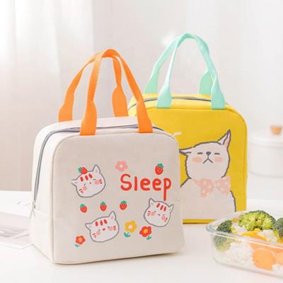 China Original Waterproof Cute Portable Aluminum Foil Bag Lunch Bag Portable Lunch Bags For Kids for sale