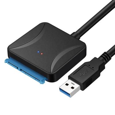 China High Speed ​​USAP USB3.0 To SATA III Adapter Cable With 22pin Converter For 2.5 3.5 Inch HDD SSD Support USAP Hard Driver for sale