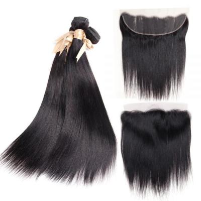 China Wholesale Straight Cuticle Aligned Unprocessed Brazilian Hair , High Quality Virgin Human Hair Straight Bundles 8A10A for sale