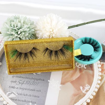 China Custom 25mm long natural mink eyelashes wholesale brand new luxury natural mink eyelashes 5d 25mm eyelashes with custom packing box for sale