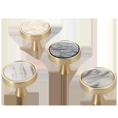 China New Acrylic Alloy Modern Furniture Hardware Bedroom Decorative Desser Knobs For Home for sale