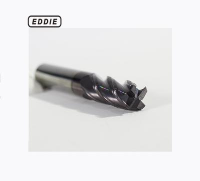 中国 Carbide EDDIE Machine Wholesale Price 4-20mm 45HRC 50HRC 55HRC 63HRC End Mill Cutter 4 Flutes Tungsten Carbide End Mill Cutter 販売のため