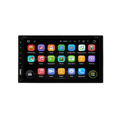 China 2 Gb RAM 8 Android 7.1 Core Universal 2din Car Radio Navigation DVD Player Central Multimedia 6.95