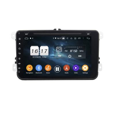 China KLYDE KD-8023 Car GPS Navigation 4+64G ROM/RAM 8 Inch Android 10.0 Car DVD Player For VW Universal for sale