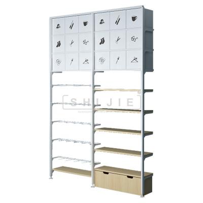 China Grocery Rack Promotional Retail /Snack Grocery Store Shelf/Supermarket/Retail Store/Wooden Metal Shelf Display Shelf MINI SO Pharmacy Display for sale