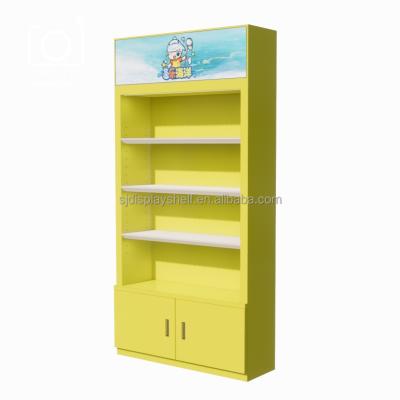 China Single Sided Shelf 3-5 Tier Bookcase Wooden Display Stand Units Storage For Home Office for sale