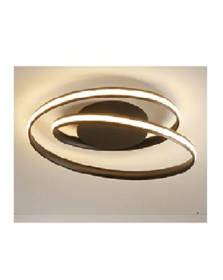 China Surface Mounted Simple Design Coffee Aluminum Color With LED Ceiling Lights for sale