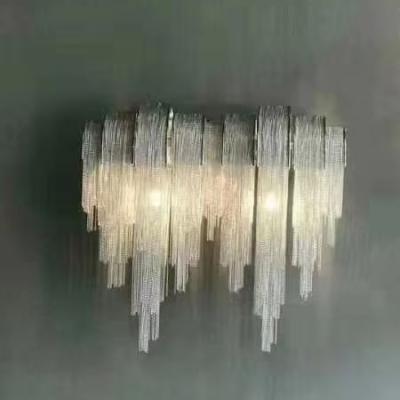 China Modern Modern Light Fixture Led Luxury Pendant In Silver Color for sale