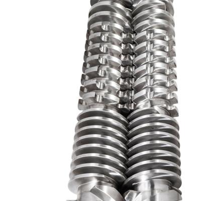 China Building Material Shop KMD Parallel Twin Extrusion Screw And Barrel for sale