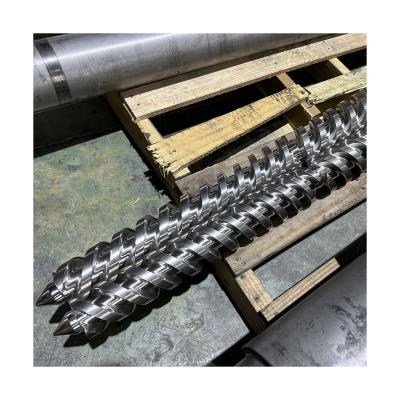 China Wear Resistant Tapered Building Material Stores Twin Screw Barrel for sale