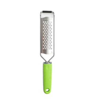 China Kitchen Sustainable 304 Vegetable Grater Stainless Steel Silver Cheese Grater With 304 Blade for sale