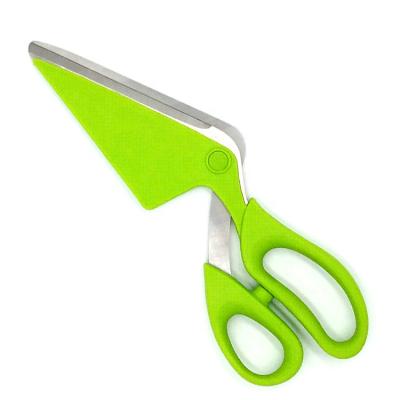 China Eco - Friendly Stainless Steel Kitchen Food Scissors And Pizza Scissors for sale