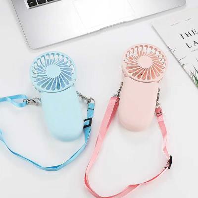 China Portable Hand Grip Travel Pocket Battery Charging Desktop Air Cooling USB Handheld Rechargeable Electric Mini Handheld Portable Fan for sale