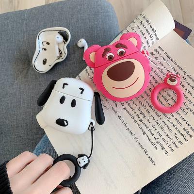 China Ultra Thin Soft Earpods Cover for AirPods for AirPods Case Cute Dog Earphone Cases, Soft Earpods Cover Silicone Earphone Case Cover for Airpods for sale